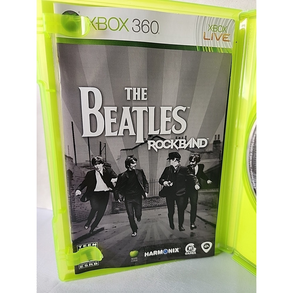 The Beatles Rock Band - Xbox 360 HARMONIX MTV Games Preowned - Picture 4 of 5